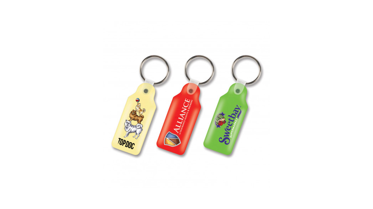 custom printed promotional key ring