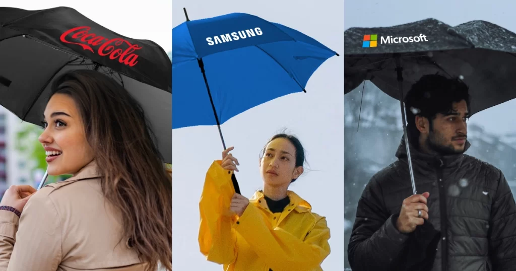 Personalized Branded Umbrellas